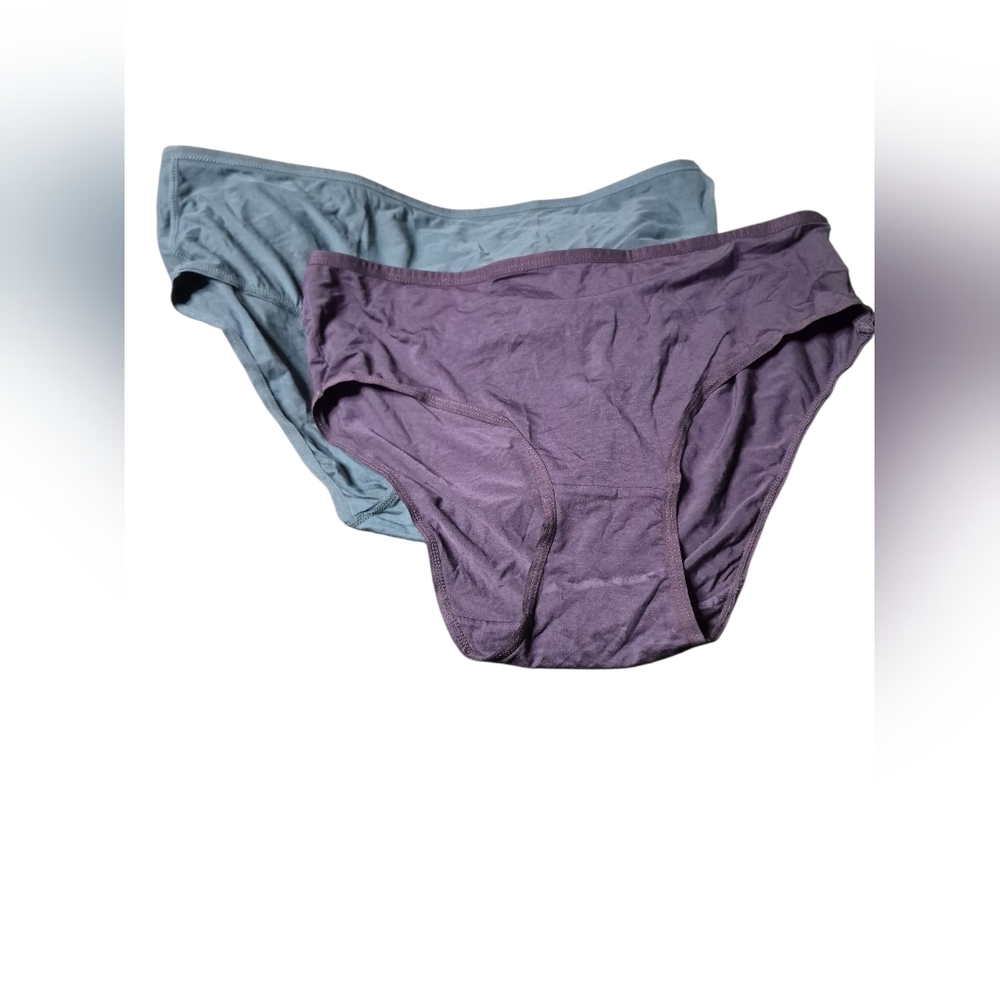 BAMBOO COOL SIZE XXL Soft Purple and Blue Underwear 2 Pair